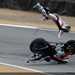 Huge crash fails to slow Lorenzo. Photo: motogp.com