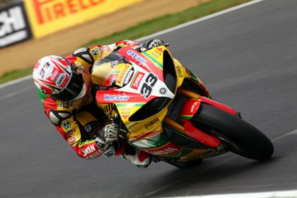 Hill takes pole at Brands