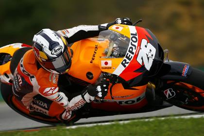 Dani Pedrosa maintains dominant form at Brno