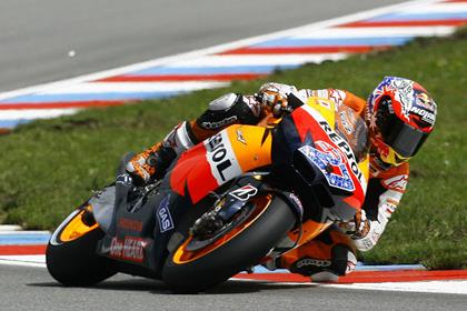 Stoner took his sixth win of the season at Brno