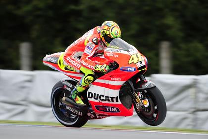 Rossi and Ducati hint at aluminium chassis switch