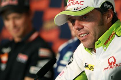 Capirossi announced his retirement at Misano