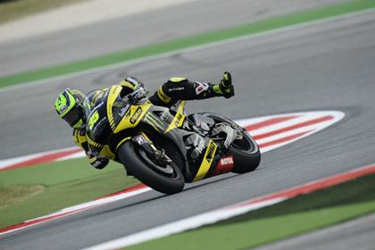 Cal Crutchlow suffered two late crashes in qualifying