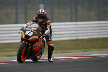 Marc Márquez secured his sixth win of the season at Misano