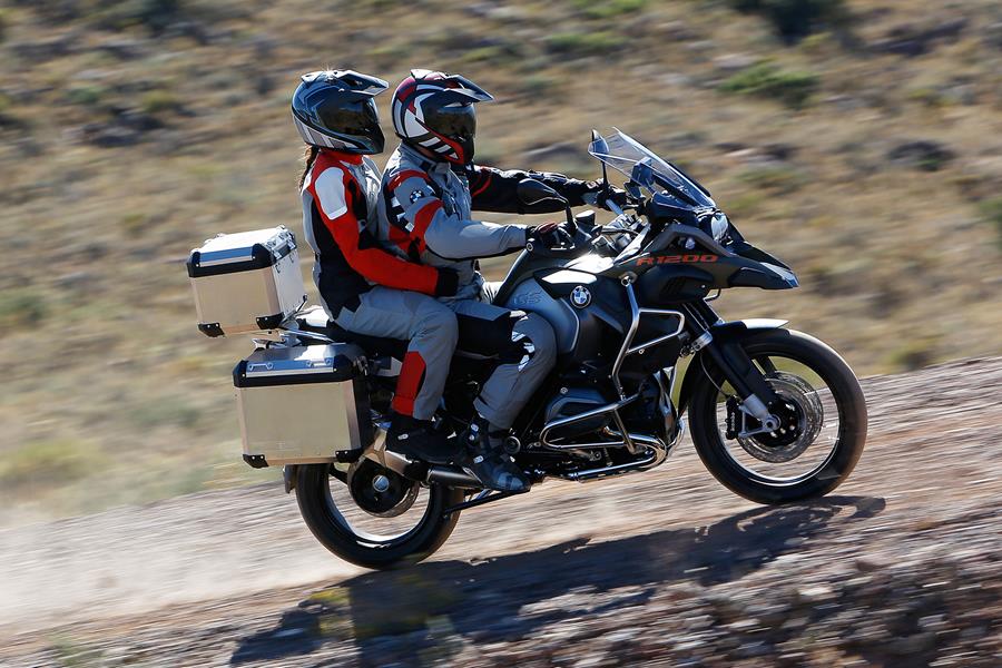 2014 BMW R1200GS Adventure pillion trail riding