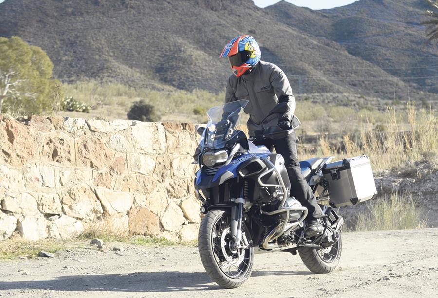 2014 BMW R1200GS Adventure ridden by MCN's Michael Neeves