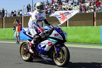 Casey Stoner hails world champion Chaz Davies