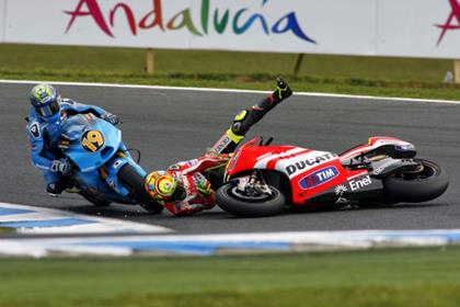 More misery for baffled Valentino Rossi 