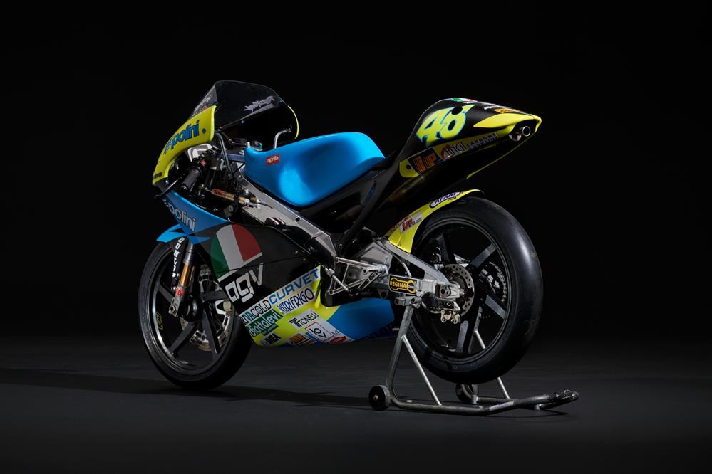 Valentino Rossi's first GP 125 is up for grabs at auction