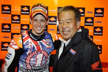 HRC boss Shuhei Nakamoto praised the efforts of Honda technical staff and factory riders 