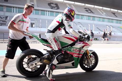 Video: Laverty, Melandri, Haslam and Rea testing at Portimão