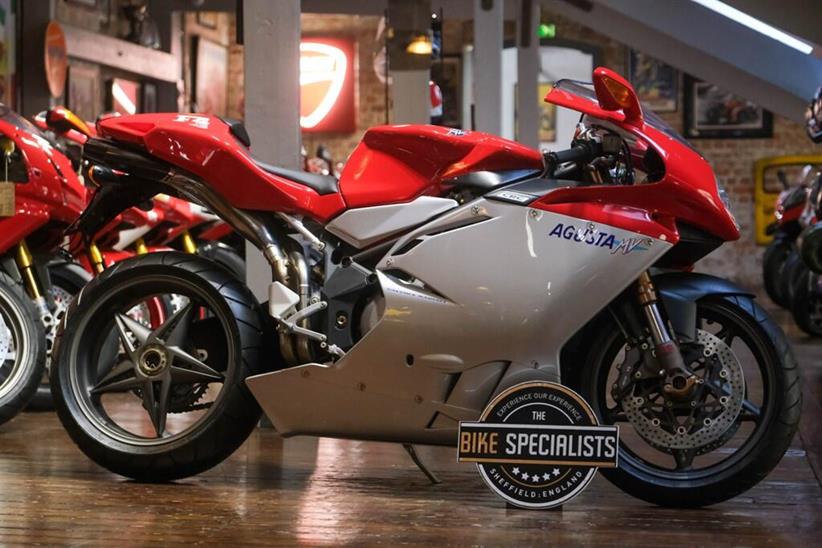 A 'brand new' MV Agusta F4 750 has gone up for sale