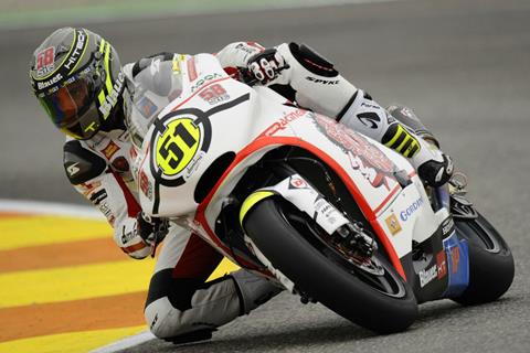 Valencia Moto2: Pirro and Takahashi lead for Gresini