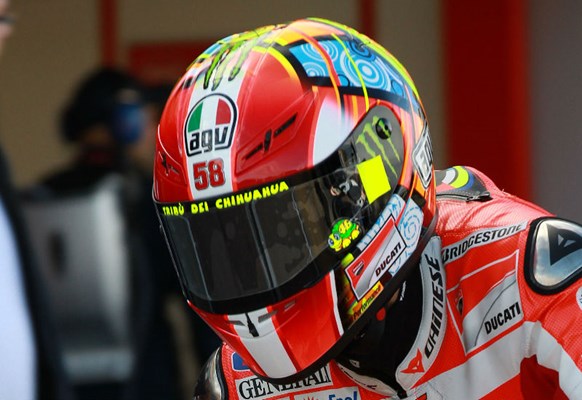 Valentino Rossi explains Marco Simoncelli tribute helmet