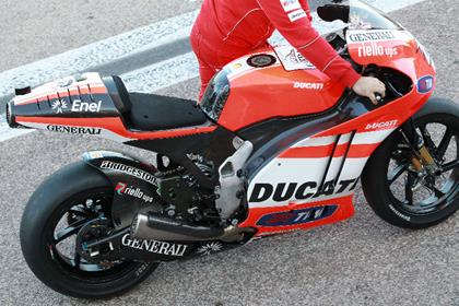 Ducati’s new twin spar aluminium frame 