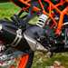 KTM RC390 exhaust and engine