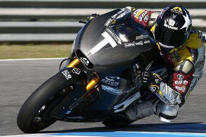 Scott Redding set the fastest time on the first day at Jerez