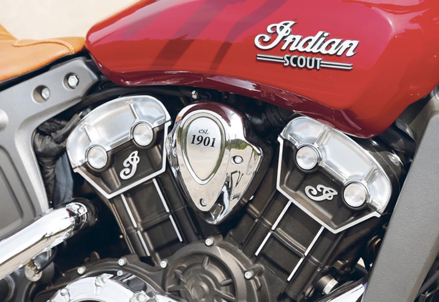 Indian Scout engine