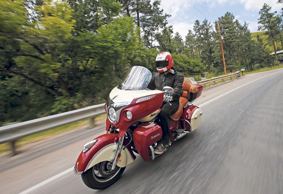 Indian Roadmaster is heavy but still a capable full-dress tourer