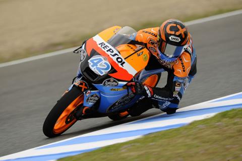 Jerez MotoGP: Alex Rins secures Moto3 pole