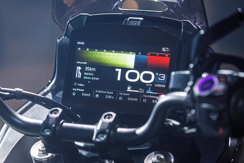 Norton Atlas dash