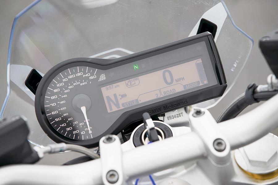 BMW R1200R dash