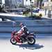 2022 Honda CBR300R - side shot riding past the camera