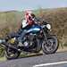 Yamaha XJR1300 tackling a British B road