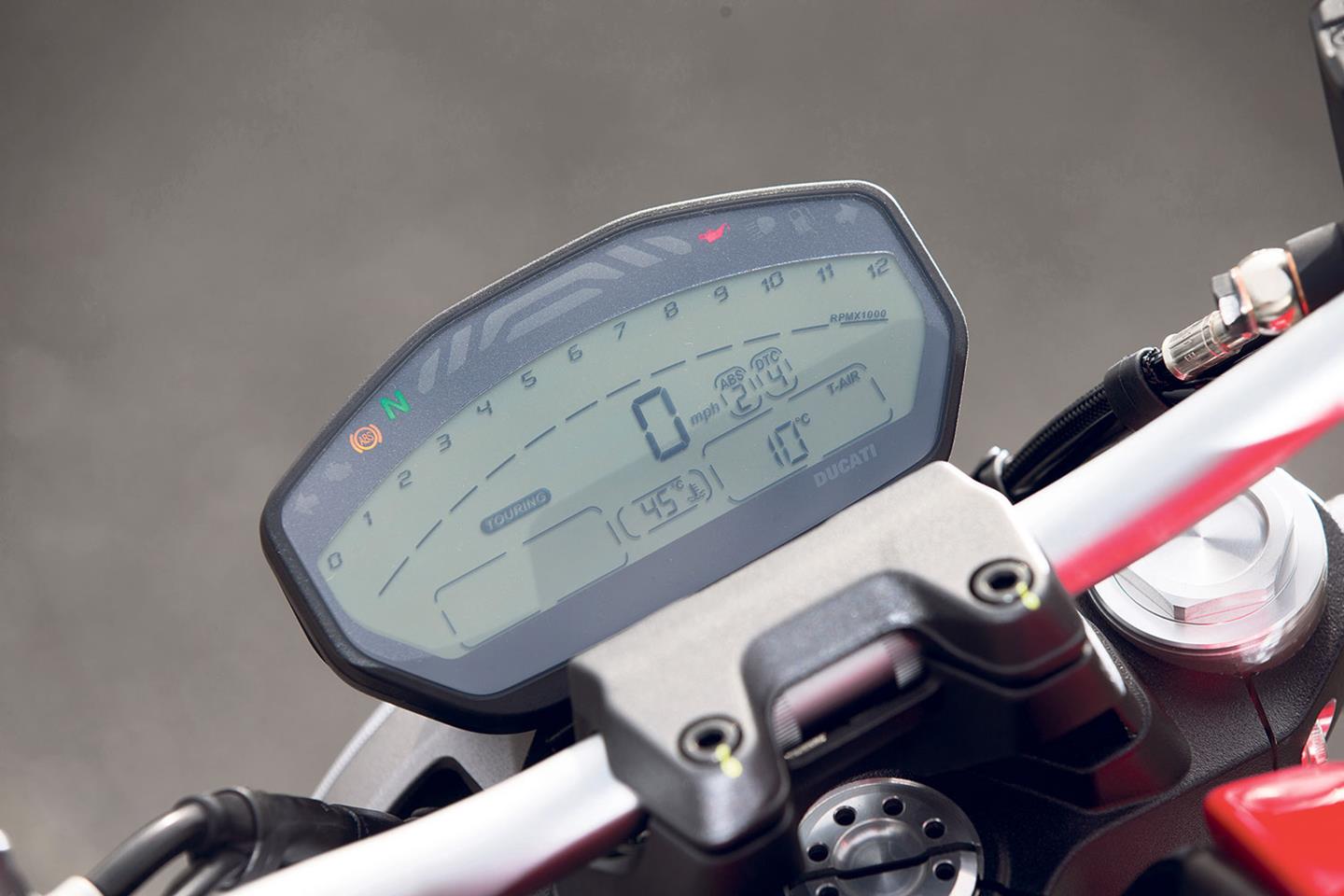 Ducati best sale monster dashboard