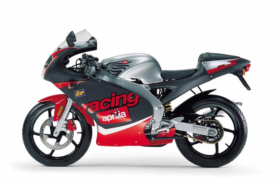 Aprilia Racing livery on the RS4 50