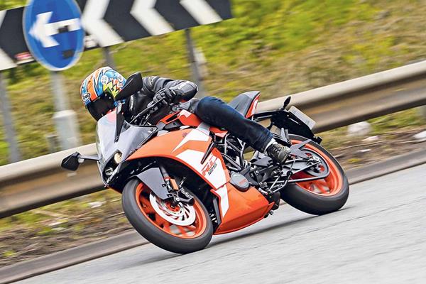 The 2017 KTM RC125 is bags of fun