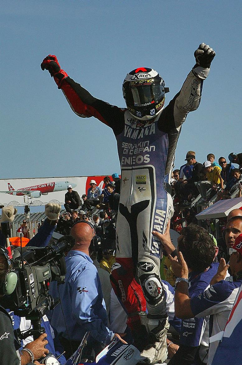 Jorge Lorenzo celebrates tough second MotoGP world title MCN