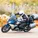 Cornering on the BMW R1200RS with luggage