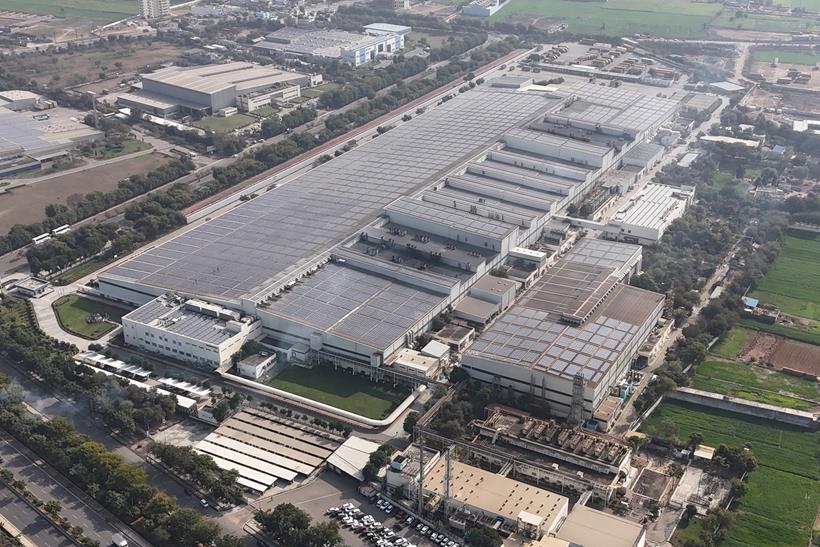 A Honda factory in India