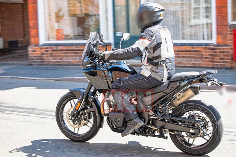 Royal Enfield Himalayan 750 rear three-quarter view