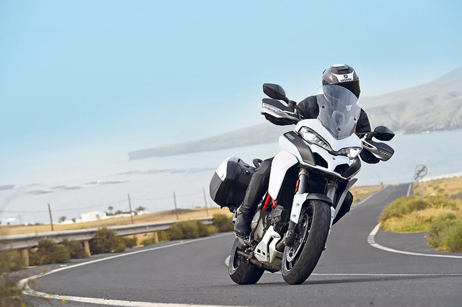 The Ducati Multistrada 1200 S has sporty handling