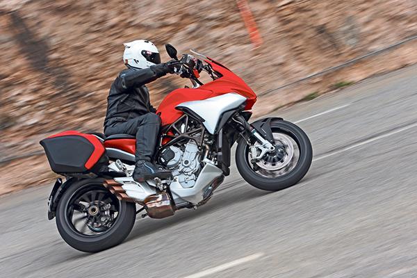 Riding the MV Agusta Turismo Veloce 800 at its launch