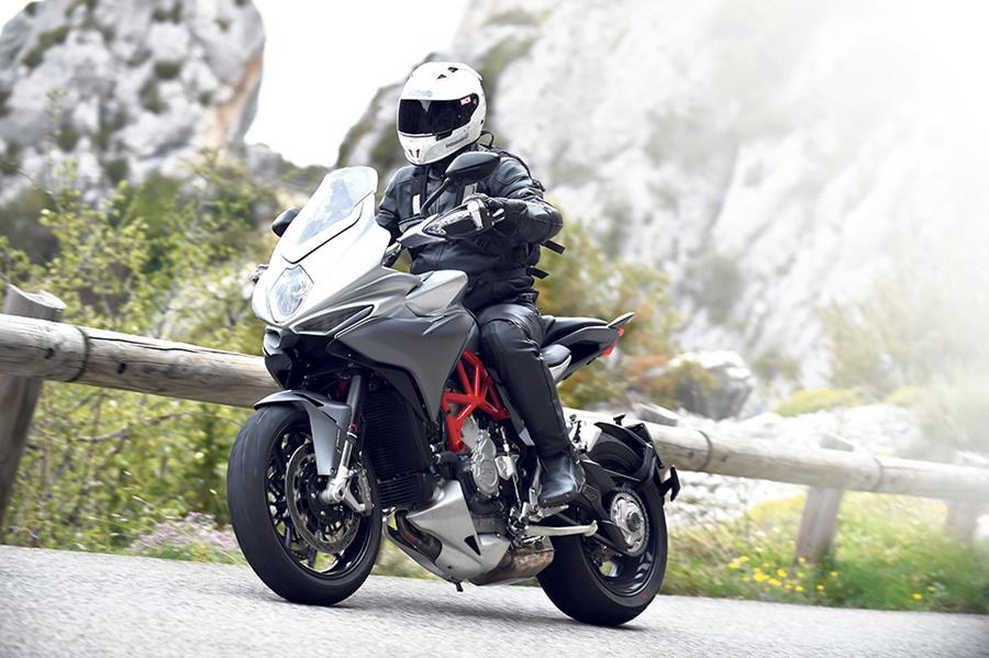 Riding the MV Agusta Turismo Veloce 800 at its launch