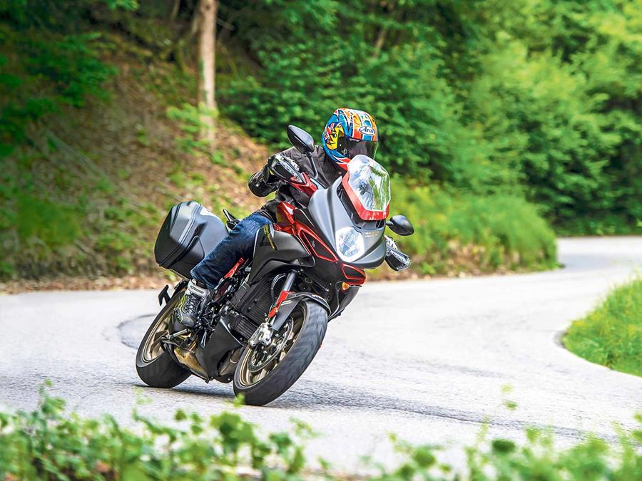 Riding the MV Agusta Turismo Veloce 800 Lusso SCS at its launch