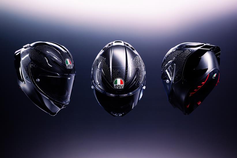 AGV's new track helmet focusses on brain injury prevention
