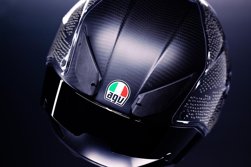 AGV's new track helmet focusses on brain injury prevention