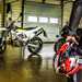 Husqvarna 701 Supermotard in pit garage