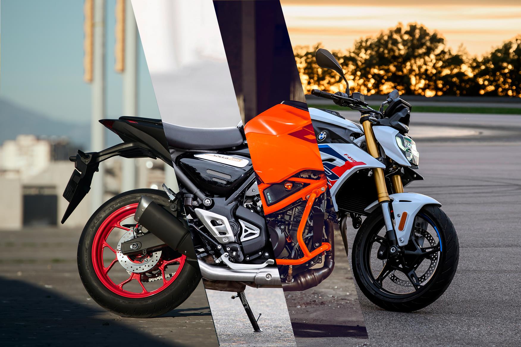 How the new BMW F450R compares to the best A2 nakeds on the market