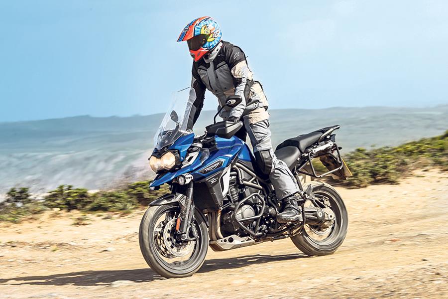 Triumph Tiger 1200 Explorer off roading