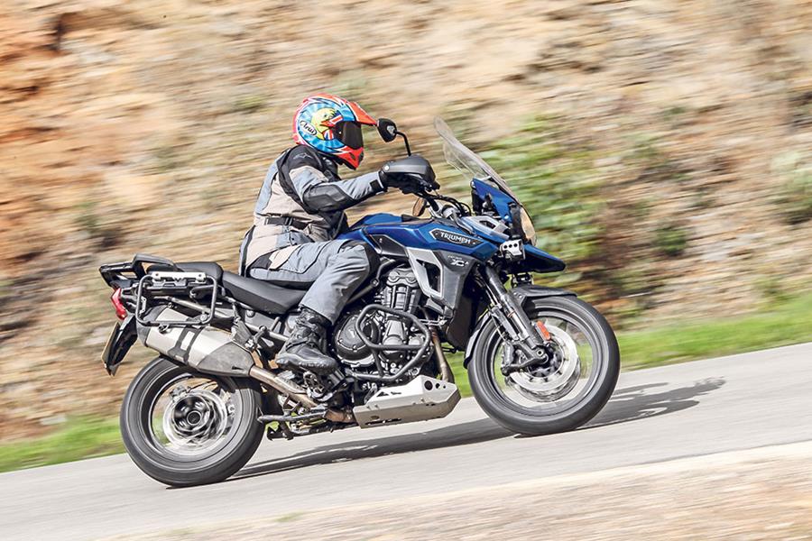 Michael Neeves on the 2016 Triumph Tiger 1200 Explorer