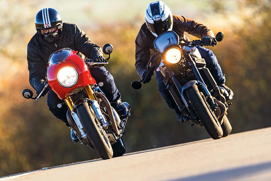 Yamaha XSR900 vs Triumph Thruxton R