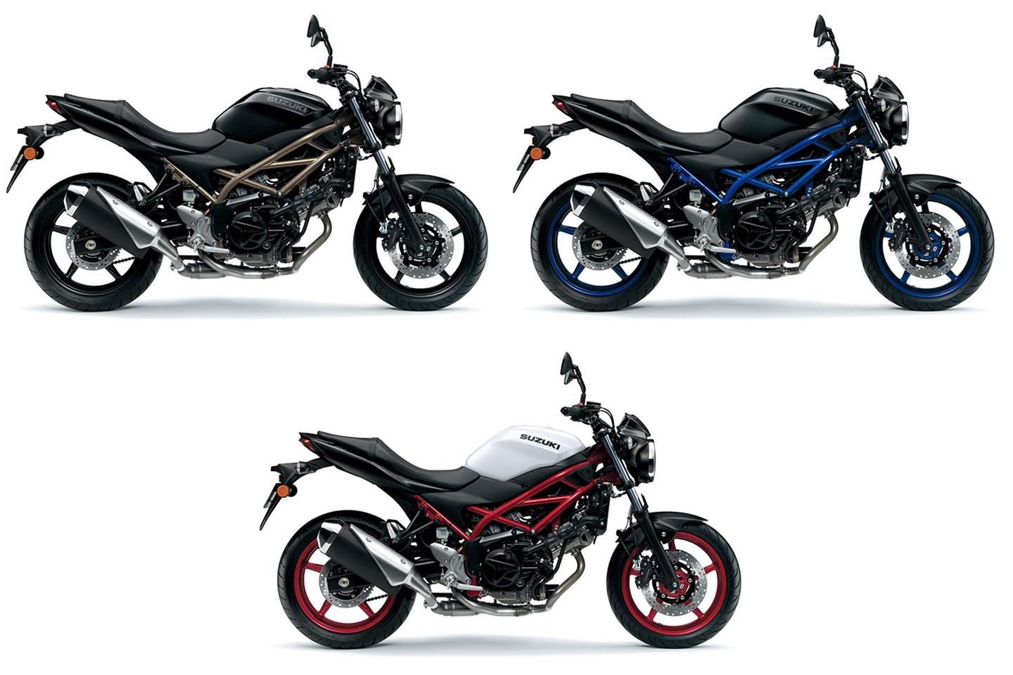 Suzuki sv650 store colors by year