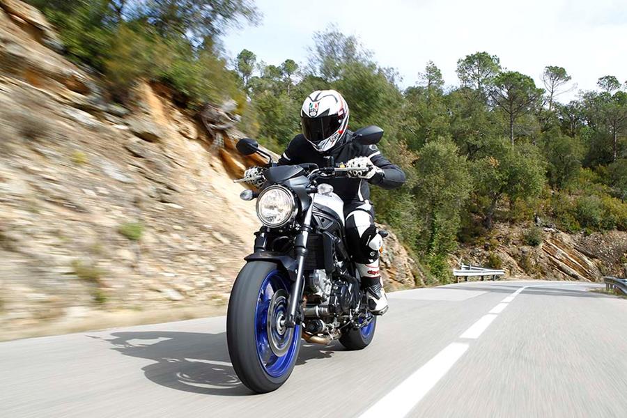 The Suzuki SV650 has playful handling and a wonderful engine