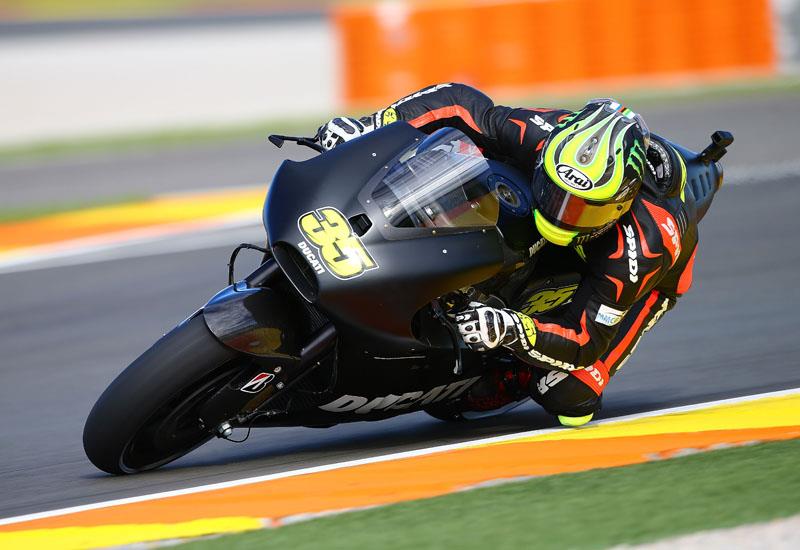 Cal Crutchlow makes Ducati debut in Valencia | MCN