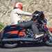 Riding the Harley-Davidson Street Glide at speed